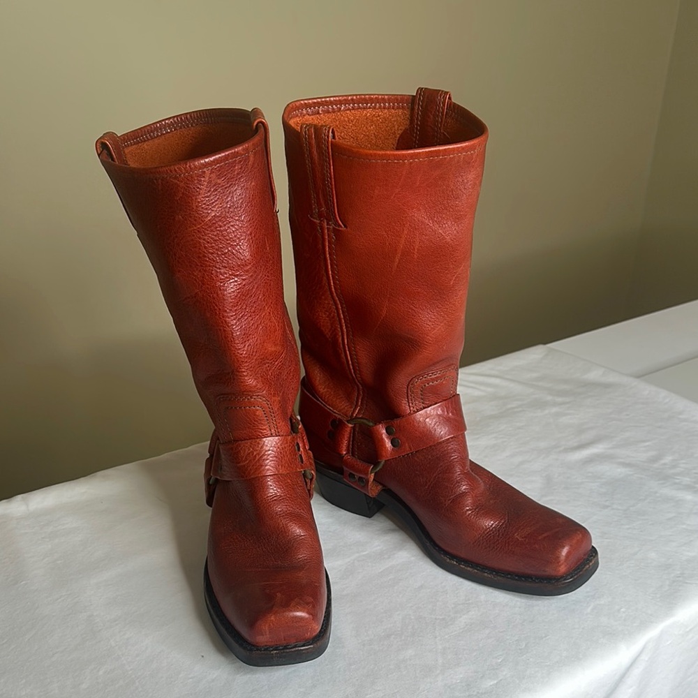 Frye 12R Harness Boots